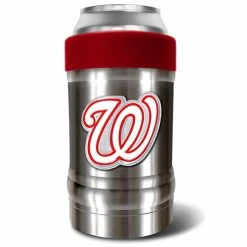Coupon ✔️ Great-American-Products Koozie & Can Holders MLB Washington Nationals Vacuum Insulated Steel Can Holder 🥰