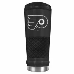 Hot Sale 🎁 Great-American-Products Travel Cups NHL Philadelphia Flyers Powder 🧥 Coated Insulated Steel Tumbler ✨