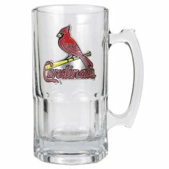 Brand new 😍 Great-American-Products Beer Glasses MLB St. Louis Cardinals Macho Mug 🔔