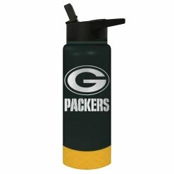 Deals 🎁 Great-American-Products Water Bottles Great American Products 24oz. Jr. Green Bay Packers Water Bottle 🎉