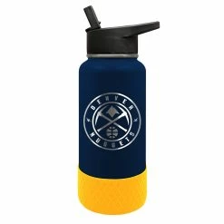 Hot Sale ✔️ Great-American-Products Water Bottles Great American Products 32oz. Denver Nuggets Water Bottle 😉