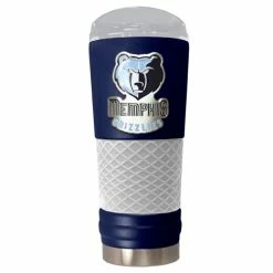 Flash Sale 🌟 Great-American-Products Travel Cups NBA Memphis Grizzlies DRAFT Powdered 🧥 Coated Steel Tumbler ⌛
