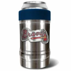 Best Pirce 🤩 Great-American-Products Koozie & Can Holders Atlanta Braves MLB Vacuum Insulated Can Holder 👏