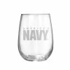 Buy 🎉 Great-American-Products Wine Glasses U.S. Navy Stemless Wine Glass 🎁