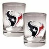 Budget 😀 Great-American-Products Cocktail Glasses NFL Houston Texans 2pc. 14oz. Rocks Glass Set 👏