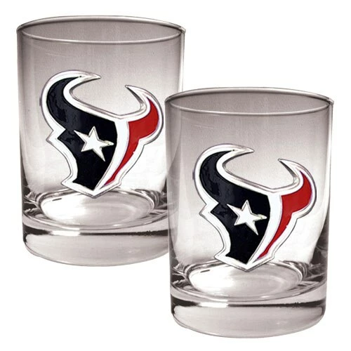 Budget π Great-American-Products Cocktail Glasses NFL Houston Texans 2pc. 14oz. Rocks Glass Set π 1 Budget π Great-American-Products Cocktail Glasses NFL Houston Texans 2pc. 14oz. Rocks Glass Set π