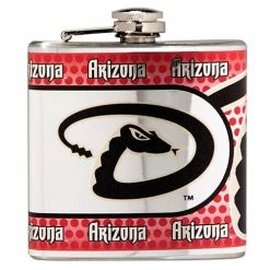 Coupon 🤩 Great-American-Products Flasks MLB Arizona Diamondbacks Stainless Steel Flask ⭐