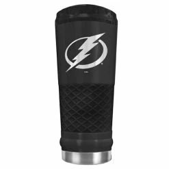 Wholesale 💯 Great-American-Products Travel Cups NHL Tampa Bay Lightning Powder 🧥 Coated Insulated Steel Tumbler ✔️