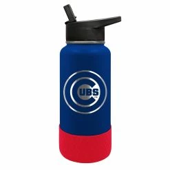 Discount 🛒 Great-American-Products Water Bottles Great American Products 32oz. Chicago Cubs Water Bottle 🎁