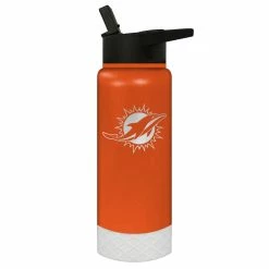 New 😀 Great-American-Products Water Bottles Great American Products 24oz. Jr. Miami Dolphins Water Bottle ✔️