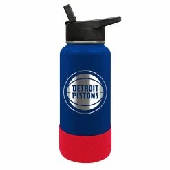 Best Sale 😉 Great-American-Products Water Bottles Great American Products 32oz. Detroit Pistons Water Bottle 😍
