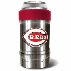 Best reviews of 🛒 Great-American-Products Koozie & Can Holders MLB Cincinnati Reds Vacuum Insulated Stainless Steel Can Holder 😉