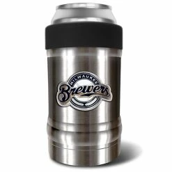 Best reviews of 👏 Great-American-Products Travel Cups MLB Milwaukee Brewers Vacuum Insulated Can Holder 🧨