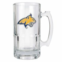 Outlet ⭐ Great-American-Products Mugs NCAA Montana State Bobcats Macho 32oz. Glass Mug 🌟