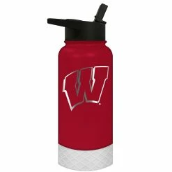 Coupon 🧨 Great-American-Products Water Bottles Great American Products 32oz. Wisconsin Badgers Water Bottle ⭐