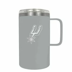 Hot Sale 💯 Great-American-Products Travel Cups Great American Products 18oz. San Antonio Spurs Hustle Mug 🤩