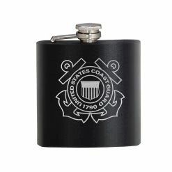 Flash Sale ❤️ Great-American-Products Flasks U.S. Coast Guard Stealth Hip Flask 🎁
