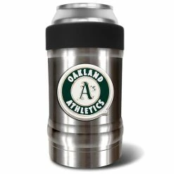 Best Pirce ⭐ Great-American-Products Koozie & Can Holders MLB Oakland Athletics Vacuum Insulated Can Holder ✨