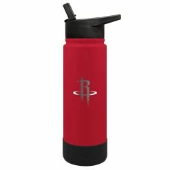Outlet 😉 Great-American-Products Water Bottles Great American Products 24oz. Jr. Houston Rockets Water Bottle ⭐