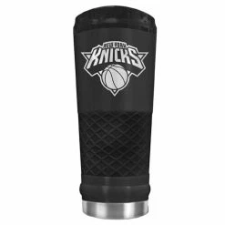 Coupon 😀 Great-American-Products Travel Cups NBA New York Knicks Powder 🧥 Coated Stainless Steel Tumbler 😀