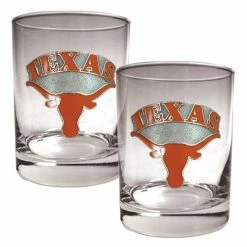 Best reviews of ✔️ Great-American-Products Cocktail Glasses NCAA Texas Longhorns 2pc. Rocks Glass Set ❤️