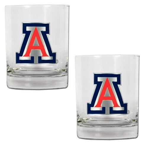 Outlet π€© Great-American-Products Cocktail Glasses NCAA Arizona Wildcats 2pc. Rocks Glass Set π 1 Outlet π€© Great-American-Products Cocktail Glasses NCAA Arizona Wildcats 2pc. Rocks Glass Set π