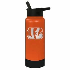 Best Sale 🌟 Great-American-Products Water Bottles Great American Products 24oz. Jr. Cincinnati Bengals Water Bottle 🔔