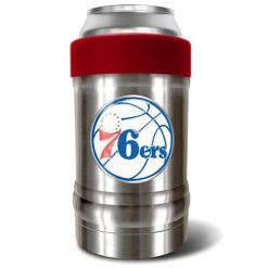 Outlet ⭐ Great-American-Products Koozie & Can Holders NBA Philadelphia 76ers Steel Vacuum Insulated Can Holder ✔️