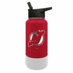 Budget ⭐ Great-American-Products Water Bottles Great American Products 32oz. New Jersey Devils Water Bottle 👍