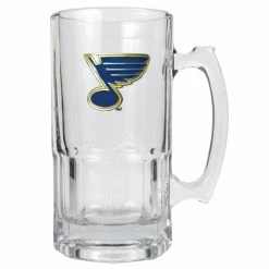 Brand new 🥰 Great-American-Products Mugs Great American Products NHL St. Louis Blues Glass Macho Mug 🔔