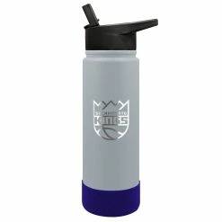Best Sale 😍 Great-American-Products Water Bottles Great American Products 24oz. Jr. Sacramento Kings Water Bottle ⌛