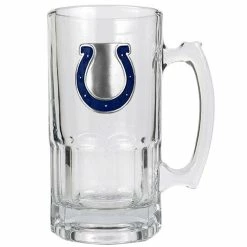 Cheapest 🤩 Great-American-Products Beer Glasses NFL Indianapolis Colts 32oz. Macho Mug ⌛