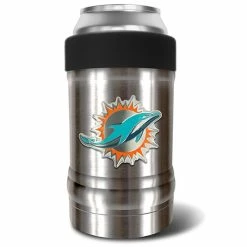 Discount 🔥 Great-American-Products Koozie & Can Holders NFL Miami Dolphins Vacuum Insulated Can Holder 🧨
