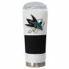 New 🎉 Great-American-Products Travel Cups NHL San Jose Sharks DRAFT Powder 🧥 Coated Stainless Steel Tumbler ⌛