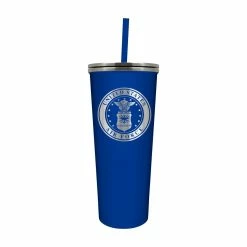 Best reviews of ⌛ Great-American-Products Travel Cups U.S. Air Force Skinny Tumbler With Straw 🤩