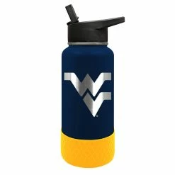 Cheap 🤩 Great-American-Products Water Bottles Great American Products 32oz. West Virginia Mountaineers Bottle 🌟