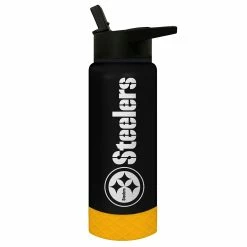 Cheap 🔥 Great-American-Products Water Bottles 24oz. Pittsburgh Steelers Junior Thirst Water Bottle 👍