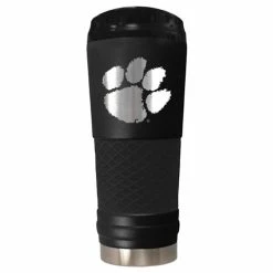 Best Pirce ❤️ Great-American-Products Travel Cups NCAA Clemson Tigers Powder 🧥 Coated Stainless Steel Tumbler 😉