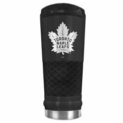 Best Pirce 👏 Great-American-Products Travel Cups NHL Toronto Maple Leafs Powder 🧥 Coated Stainless Steel Tumbler 🔥