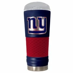 Cheap 🔔 Great-American-Products Travel Cups NFL New York Giants DRAFT Powder 🧥 Coated Stainless Steel Tumbler 🛒