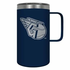 Flash Sale 💯 Great-American-Products Travel Cups Cleveland Indians 18oz. Hustle Mug ⭐