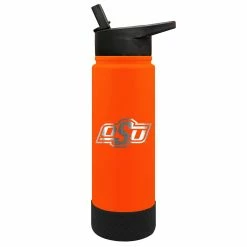 Outlet 👏 Great-American-Products Water Bottles Great American Products 24oz. Jr. Oklahoma State Cowboys Bottle 🌟