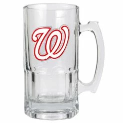 Cheapest ❤️ Great-American-Products Beer Glasses MLB Washington Nationals 32oz. Macho Mug 🛒
