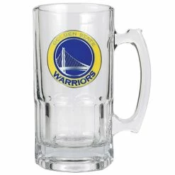 Cheap ⭐ Great-American-Products Mugs Great American Products NBA Golden State Warriors Glass Macho Mug 😉