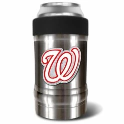 Cheap 🛒 Great-American-Products Koozie & Can Holders MLB Washington Nationals Vacuum Insulated Can Holder 🤩