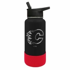 Cheapest 👍 Great-American-Products Water Bottles Great American Products 32oz. Calgary Flames Water Bottle 🤩
