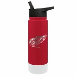 Best Pirce 🔔 Great-American-Products Water Bottles Great American Products 24oz. Jr. Detroit Redwings Water Bottle 🔔