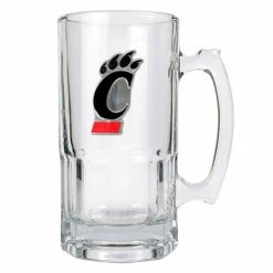 Buy 👏 Great-American-Products Mugs NCAA Cincinnati Bearcats Macho Glass Mug 😀