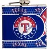 New ⌛ Great-American-Products Flasks MLB Texas Rangers Stainless Steel Flask 🌟