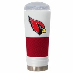 Budget 🎁 Great-American-Products Travel Cups NFL Arizona Cardinals DRAFT Powder 🧥 Coated Stainless Steel Tumbler ✨